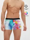 Мужские трусы боксеры / Акварель