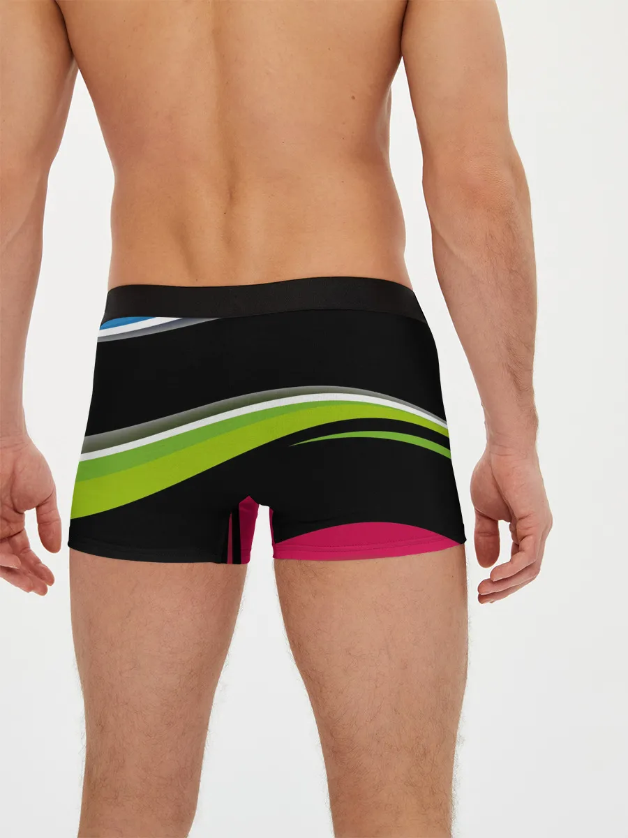 Мужские трусы боксеры / Волны