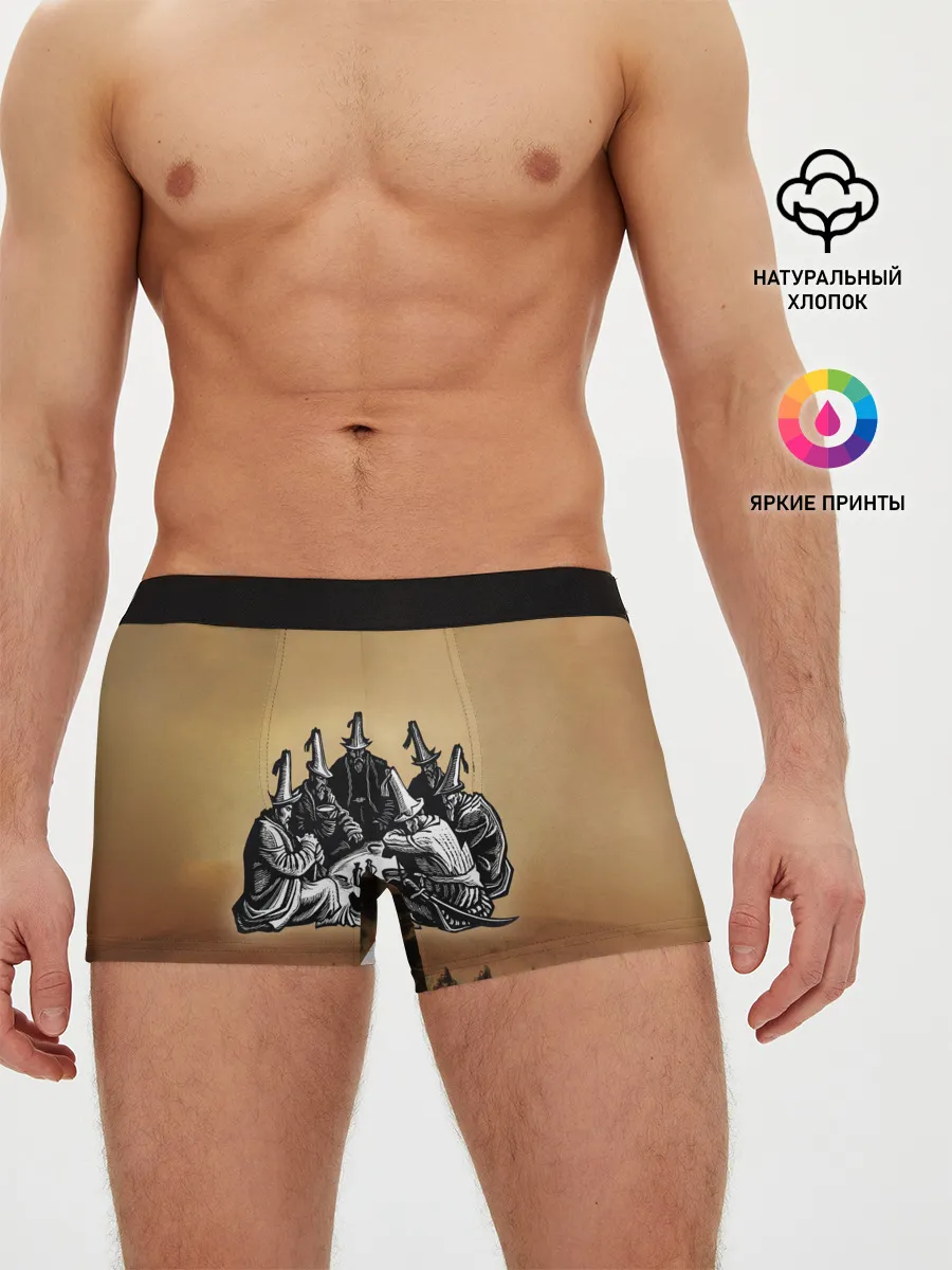 Мужские трусы боксеры / Эпос Манас