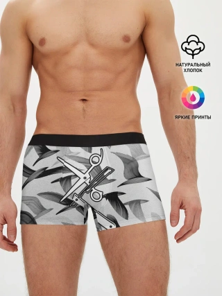 Мужские трусы боксеры / Барбер