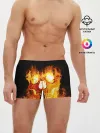 Мужские трусы боксеры / Огненный череп