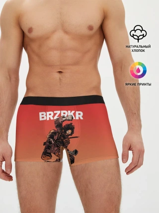 Мужские трусы боксеры / BRZRKR