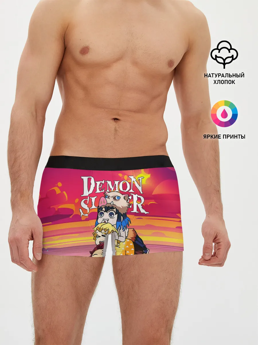 Мужские трусы боксеры / КЛИНОК, РАССЕКАЮЩИЙ ДЕМОНОВ