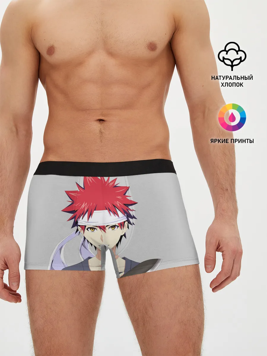 Мужские трусы боксеры / Food wars Shokugeki no Soma