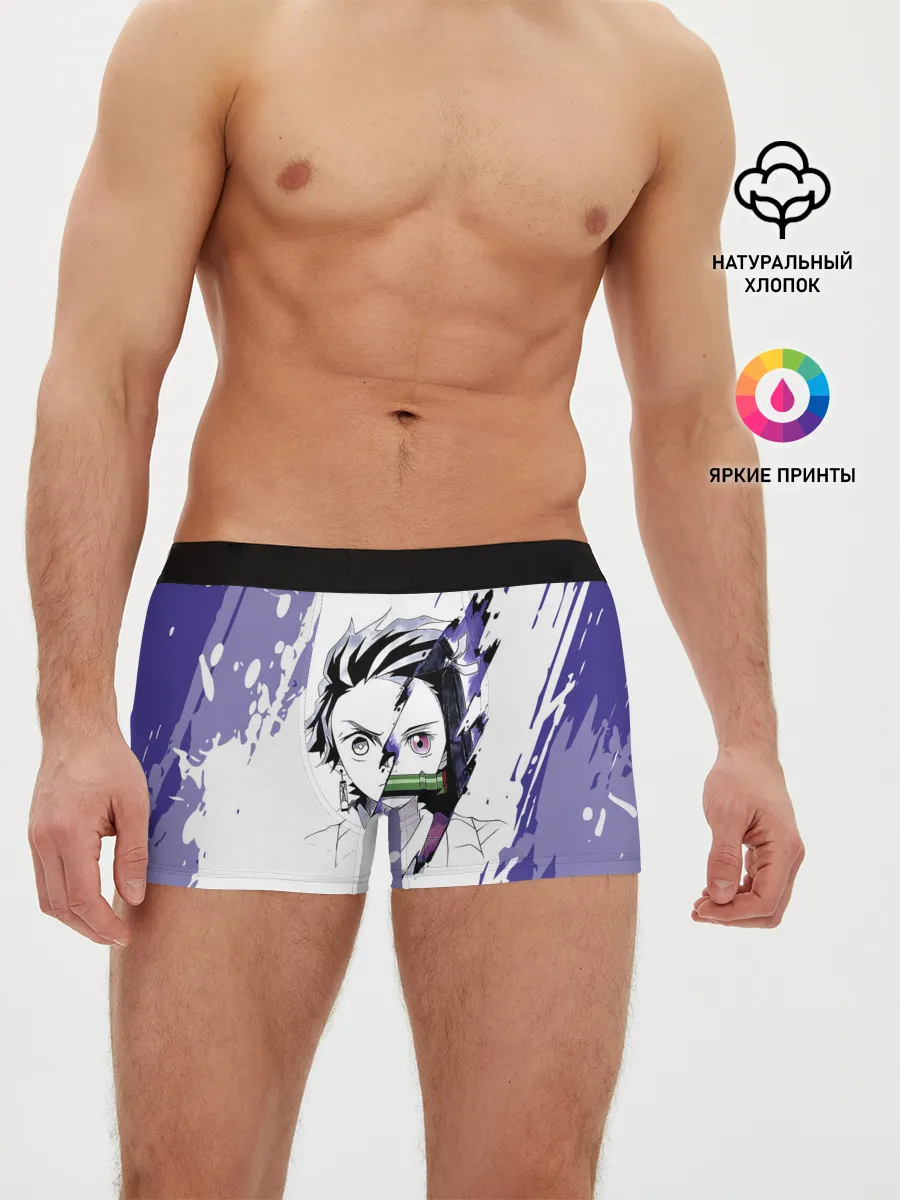 Мужские трусы боксеры / Танджиро и Незуко Камадо