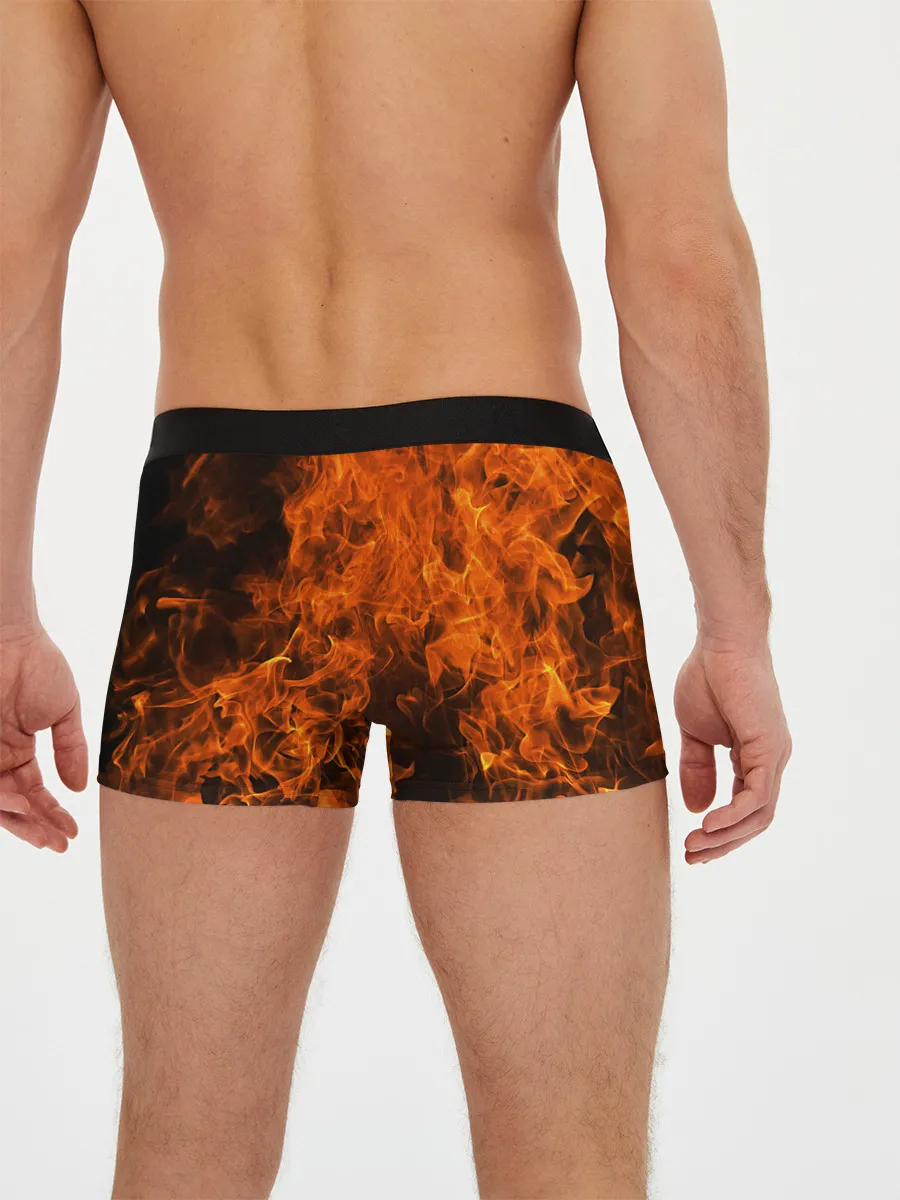 Мужские трусы боксеры / Огонь