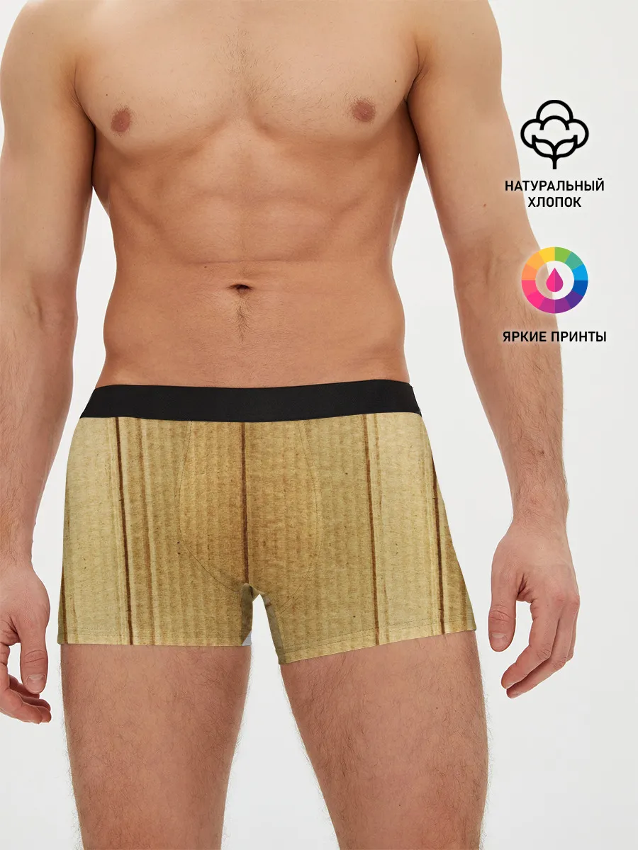 Мужские трусы боксеры / Картон