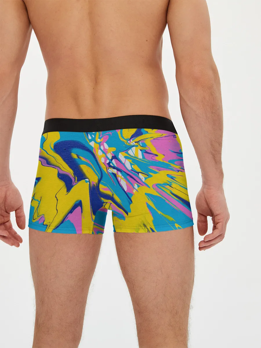 Мужские трусы боксеры / Клякса