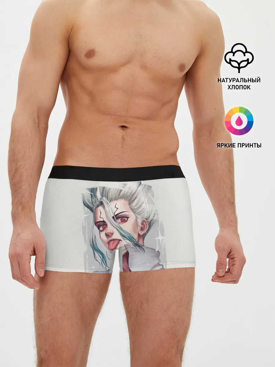 Мужские трусы боксеры / Исигами Сэнку