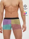 Мужские трусы боксеры / Burlap Patchwork