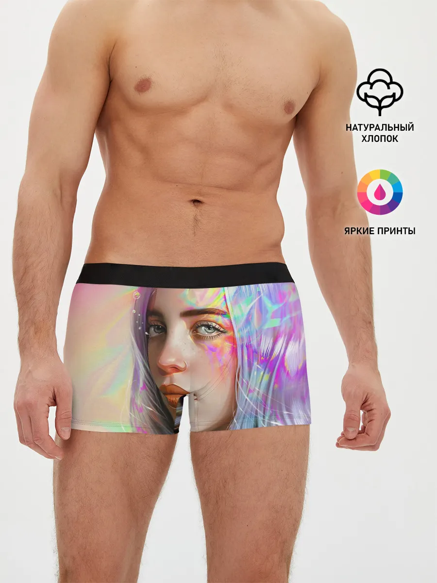 Мужские трусы боксеры / Billie Eilish