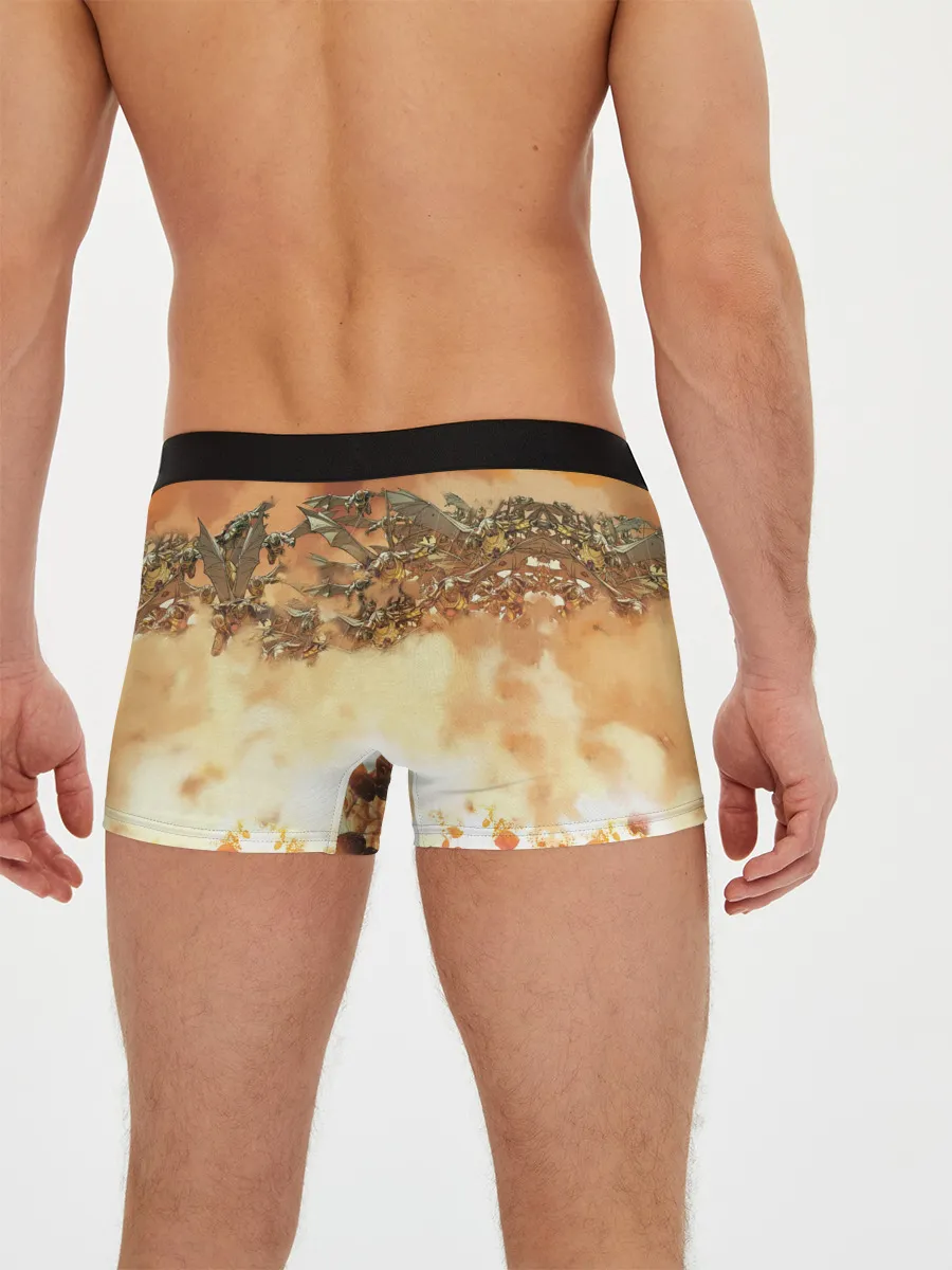 Мужские трусы боксеры / Дарксайд и парадемоны