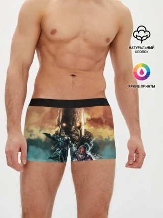 Мужские трусы боксеры / The Flash, Superman V Darkseid