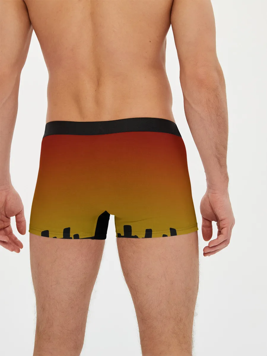 Мужские трусы боксеры / СИРЕНОГОЛОВЫЙ | МОНСТР