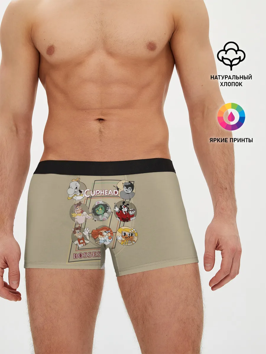 Мужские трусы боксеры / Боссы caphead