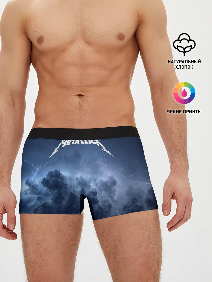 Мужские трусы боксеры / METALLICA | МЕТАЛЛИКА