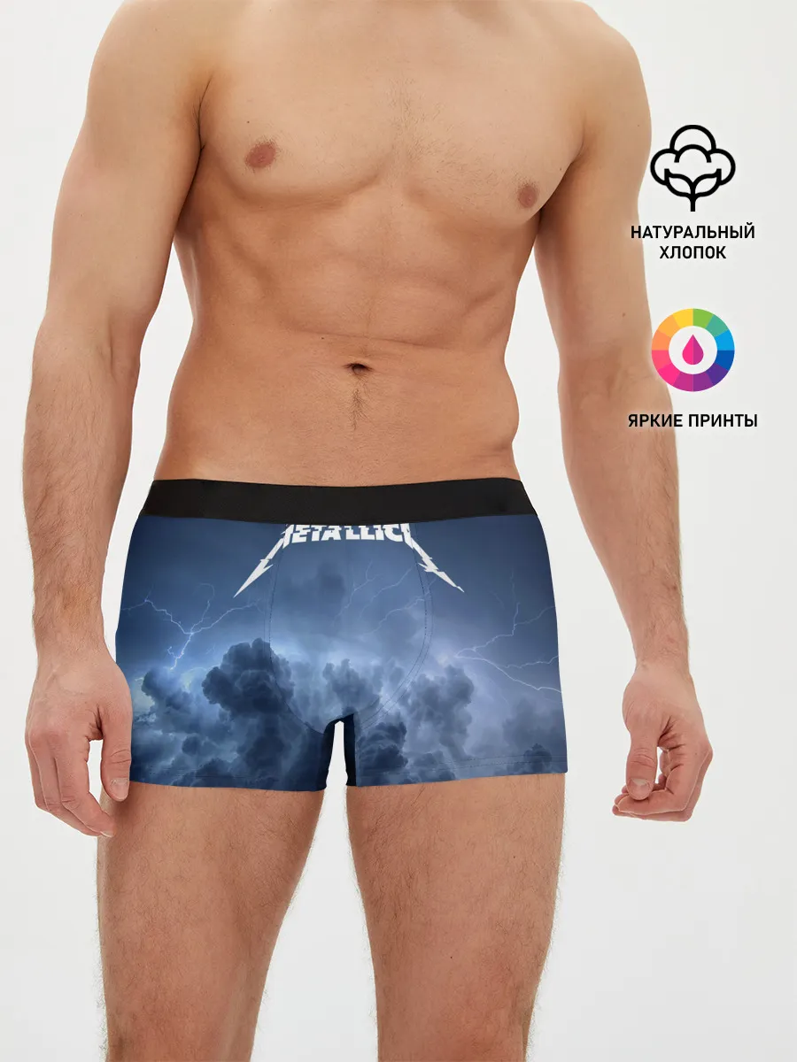 Мужские трусы боксеры / METALLICA | МЕТАЛЛИКА