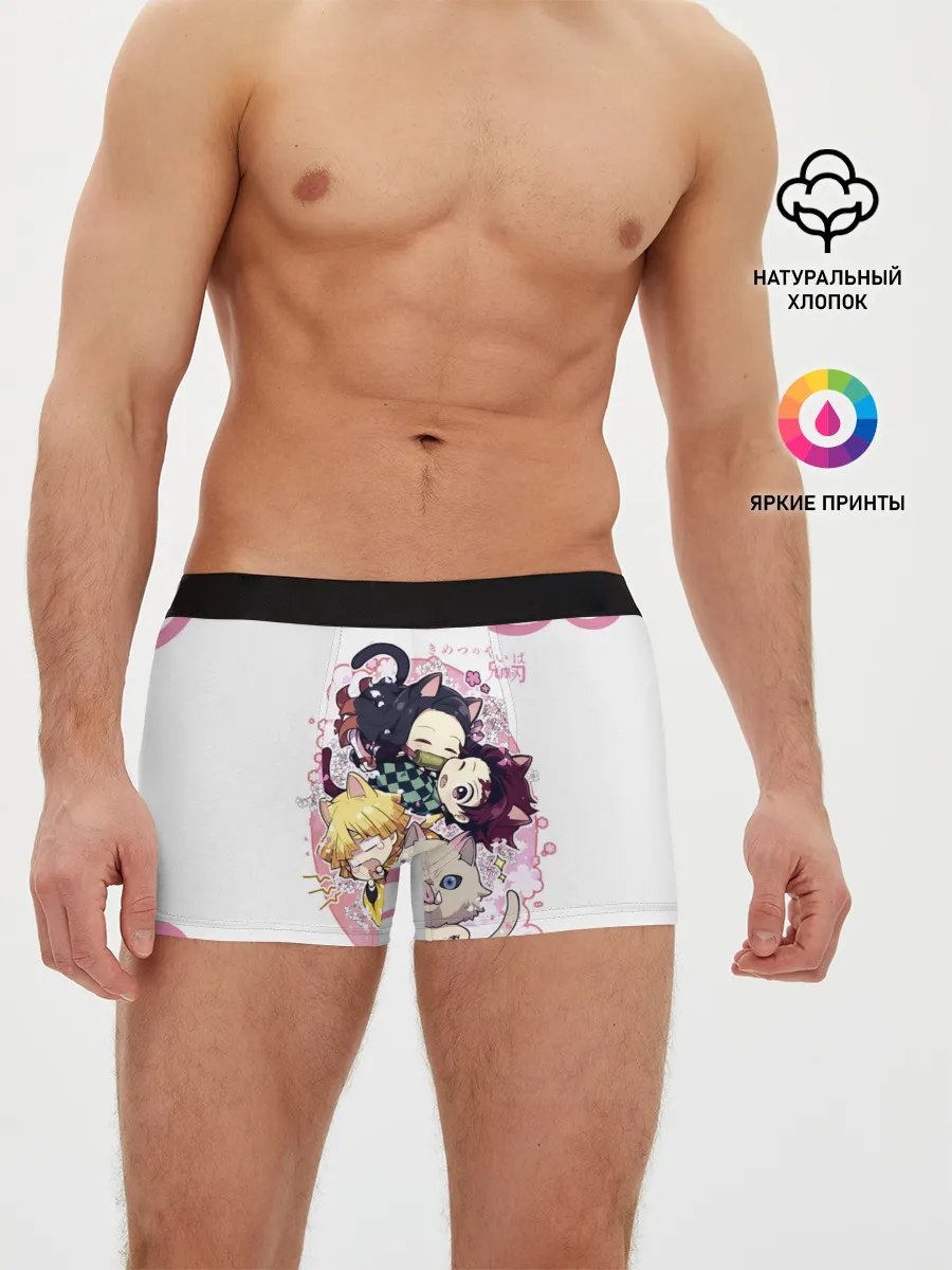 Мужские трусы боксеры / Клинок, рассекающий демонов ПЕРСОНАЖИ