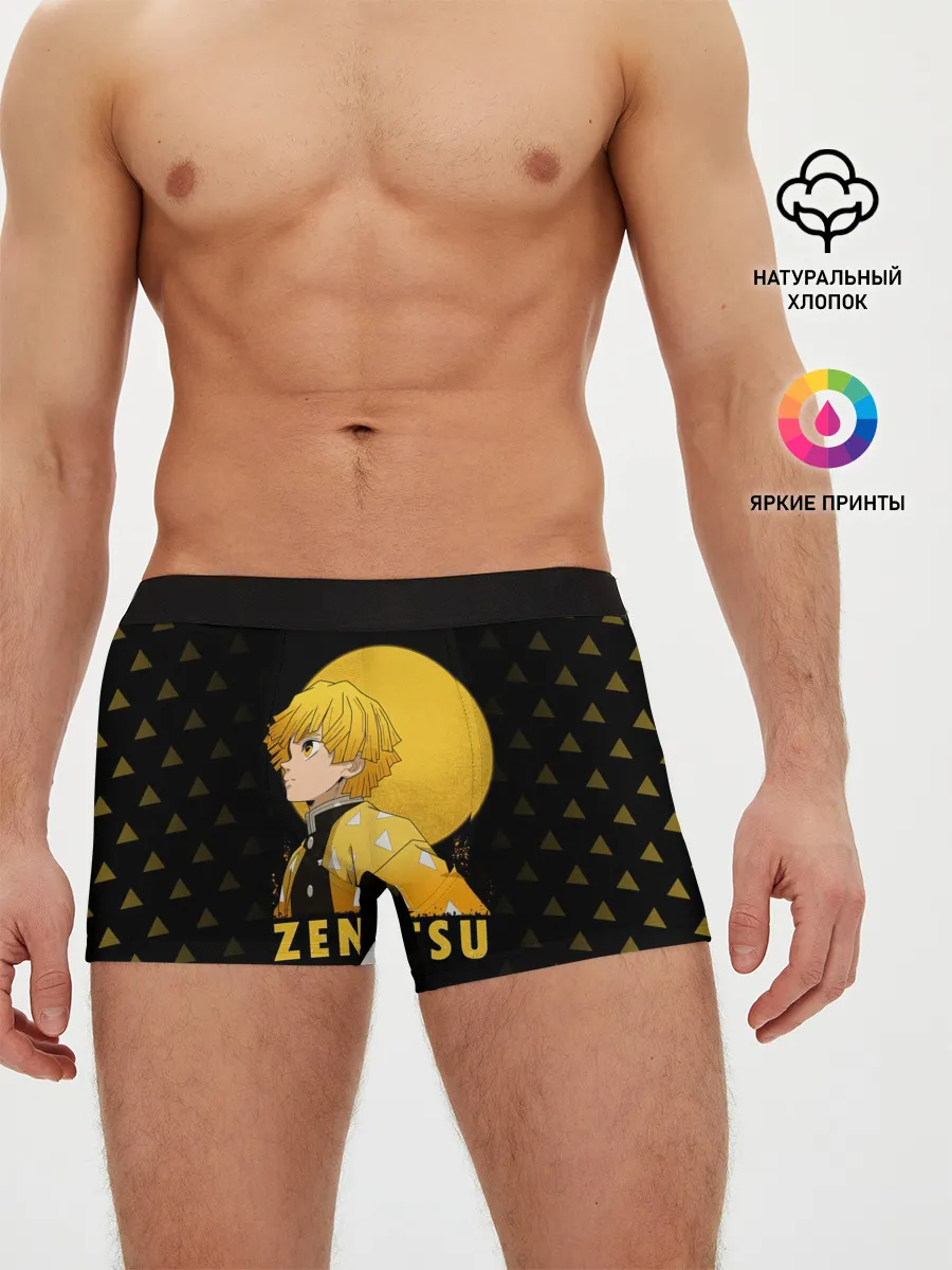 Мужские трусы боксеры / ZENITSU Kimetsu no Yaiba