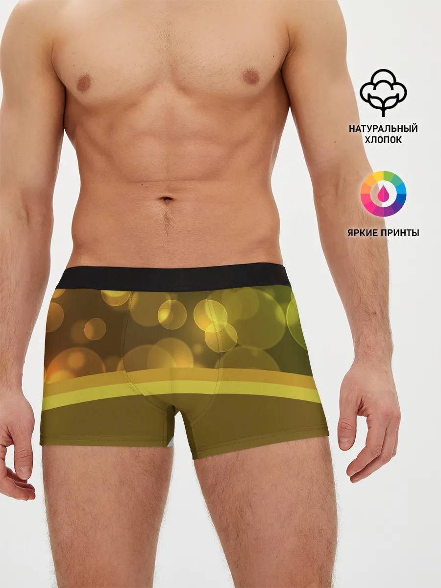 Мужские трусы боксеры / Блики