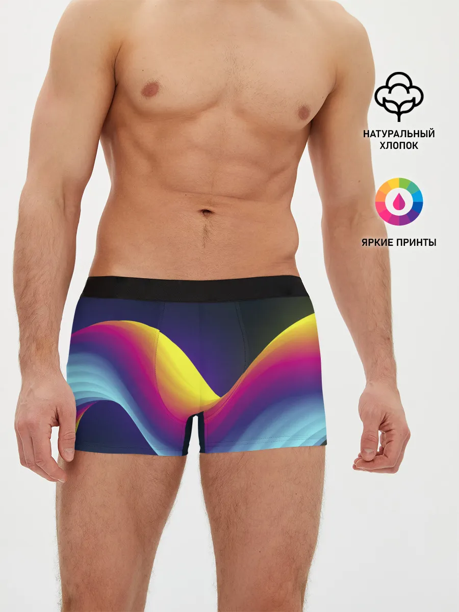 Мужские трусы боксеры / Neon wire