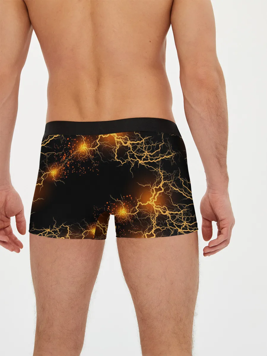 Мужские трусы боксеры / BENDY LOGO