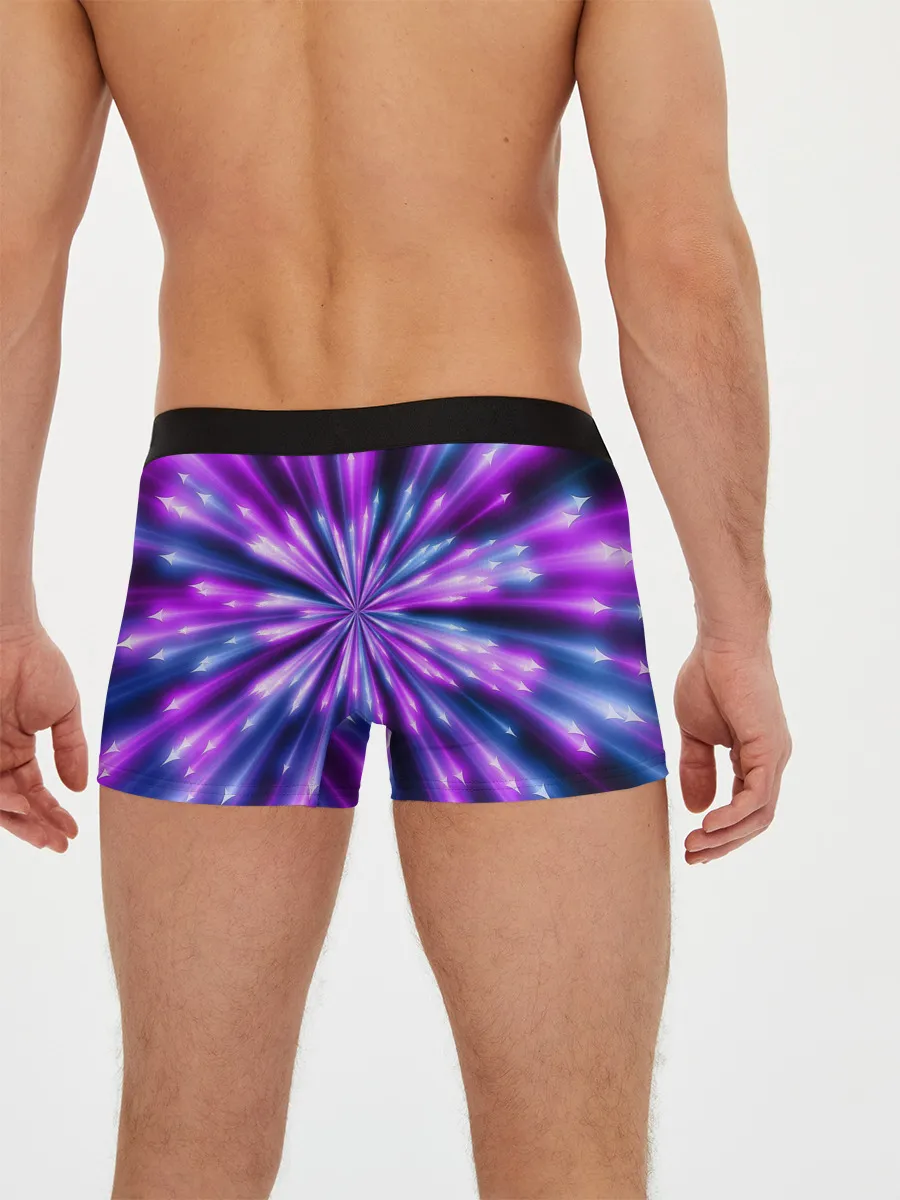 Мужские трусы боксеры / Неоновые стрелы