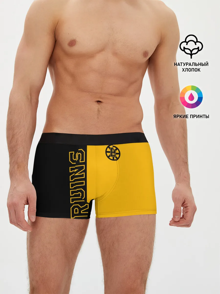 Мужские трусы боксеры / NHL BOSTON BRUINS