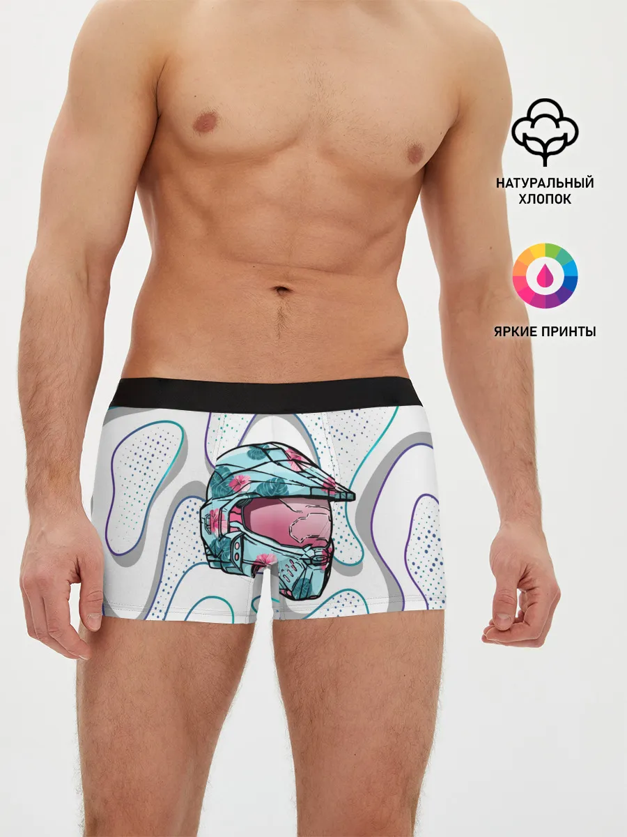 Мужские трусы боксеры / Flowers of Spartan