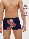 Мужские трусы боксеры / Rose Skull