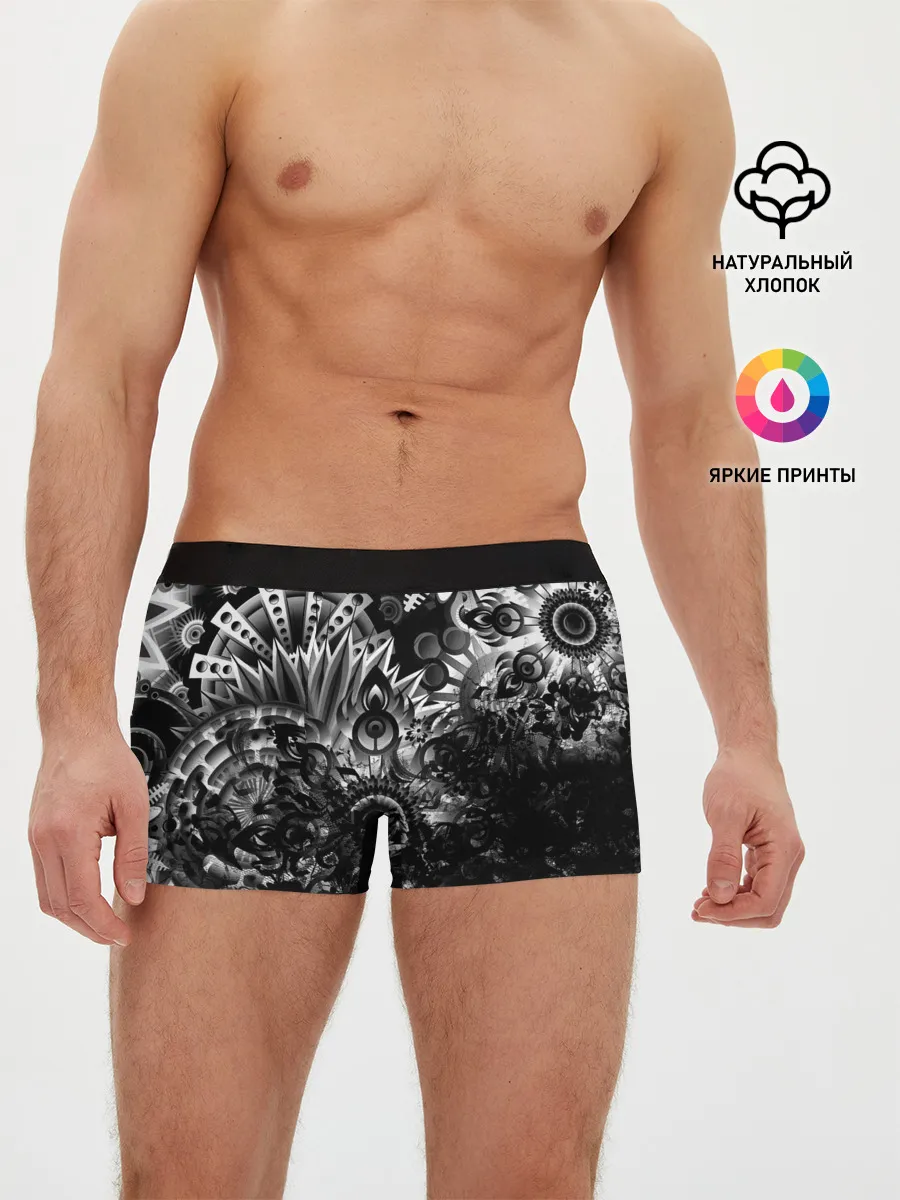 Мужские трусы боксеры / Floral Pattern