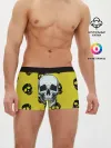 Мужские трусы боксеры / Yellow Skulls