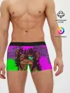 Мужские трусы боксеры / 3D Neon Monkey