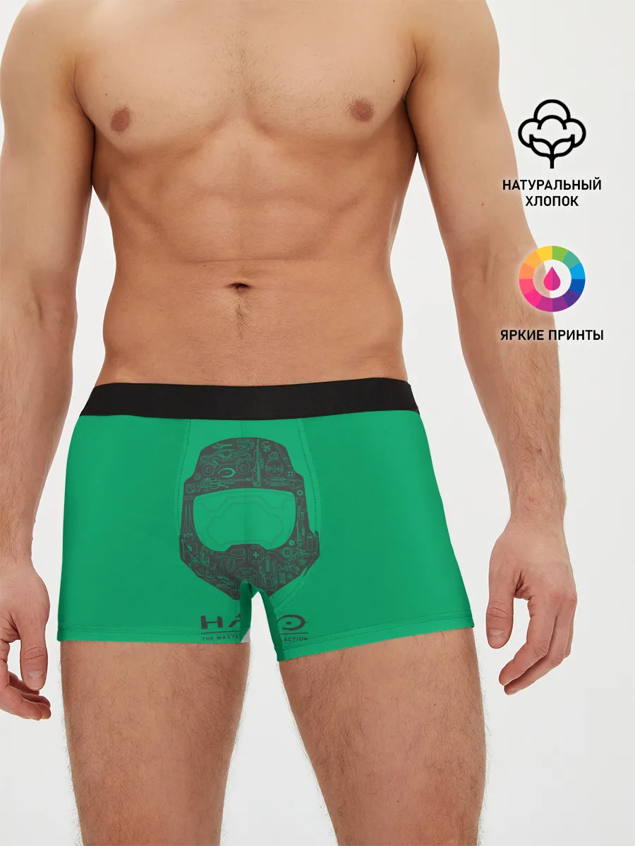Мужские трусы боксеры / Хэйло грин