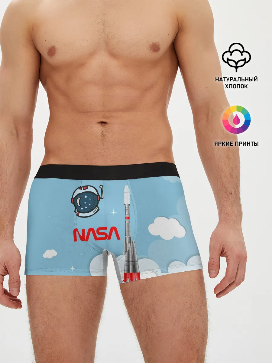 Мужские трусы боксеры / Mission NASA