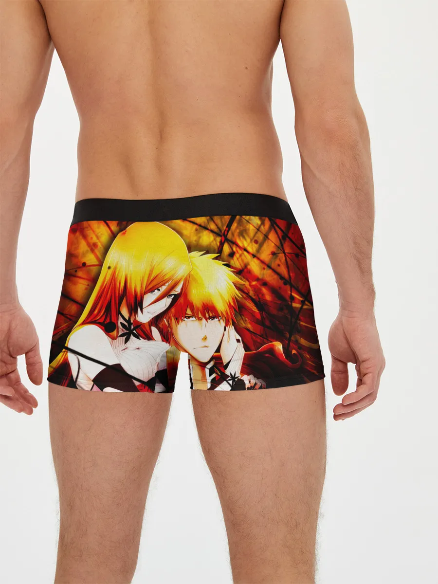 Мужские трусы боксеры / Ичиго Куросаки и Орихиме Иноуэ