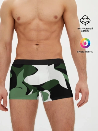 Мужские трусы боксеры / Камуфляж