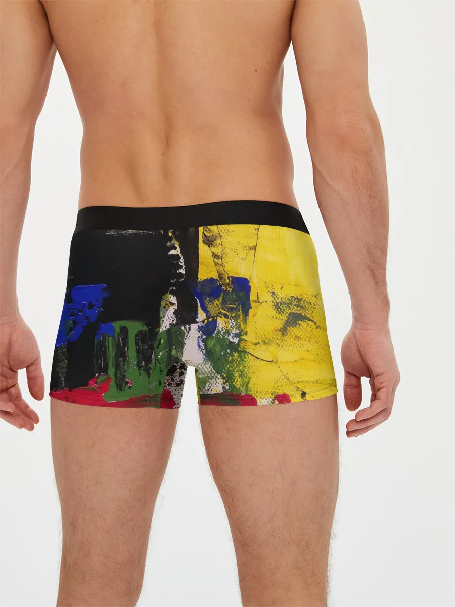 Мужские трусы боксеры / Мазок художника!