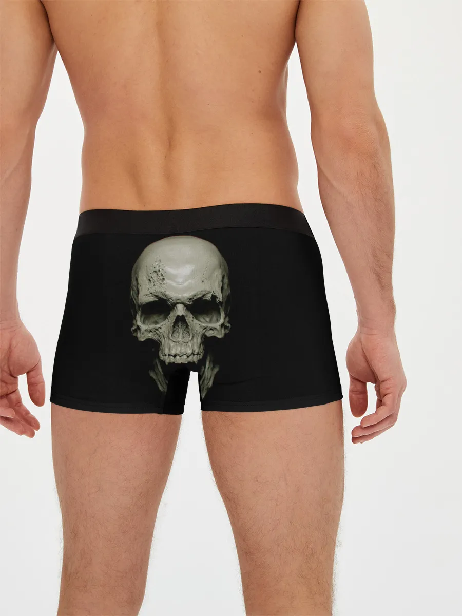 Мужские трусы боксеры / SKULL