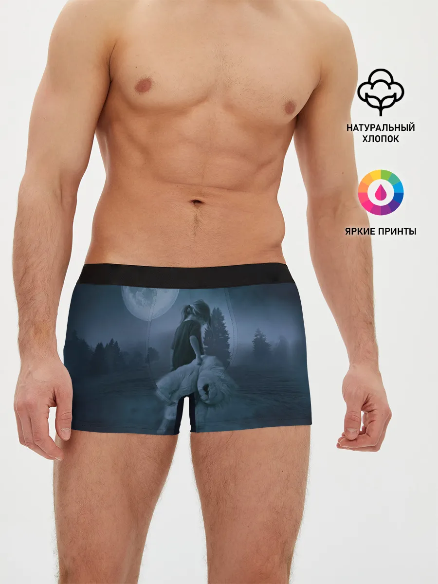 Мужские трусы боксеры / Девочка и полнолуние