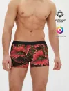 Мужские трусы боксеры / Красные листья