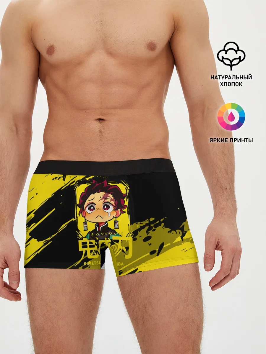 Мужские трусы боксеры / Танджиро Камадо Kimetsu no Yaiba
