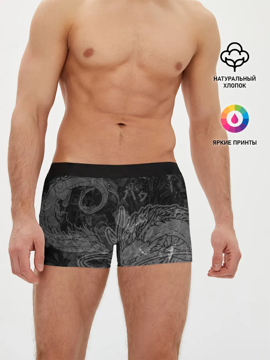 Мужские трусы боксеры / Haku Dragon