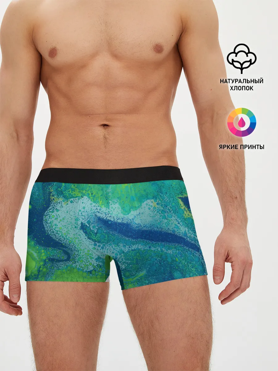 Мужские трусы боксеры / Художественная Тина