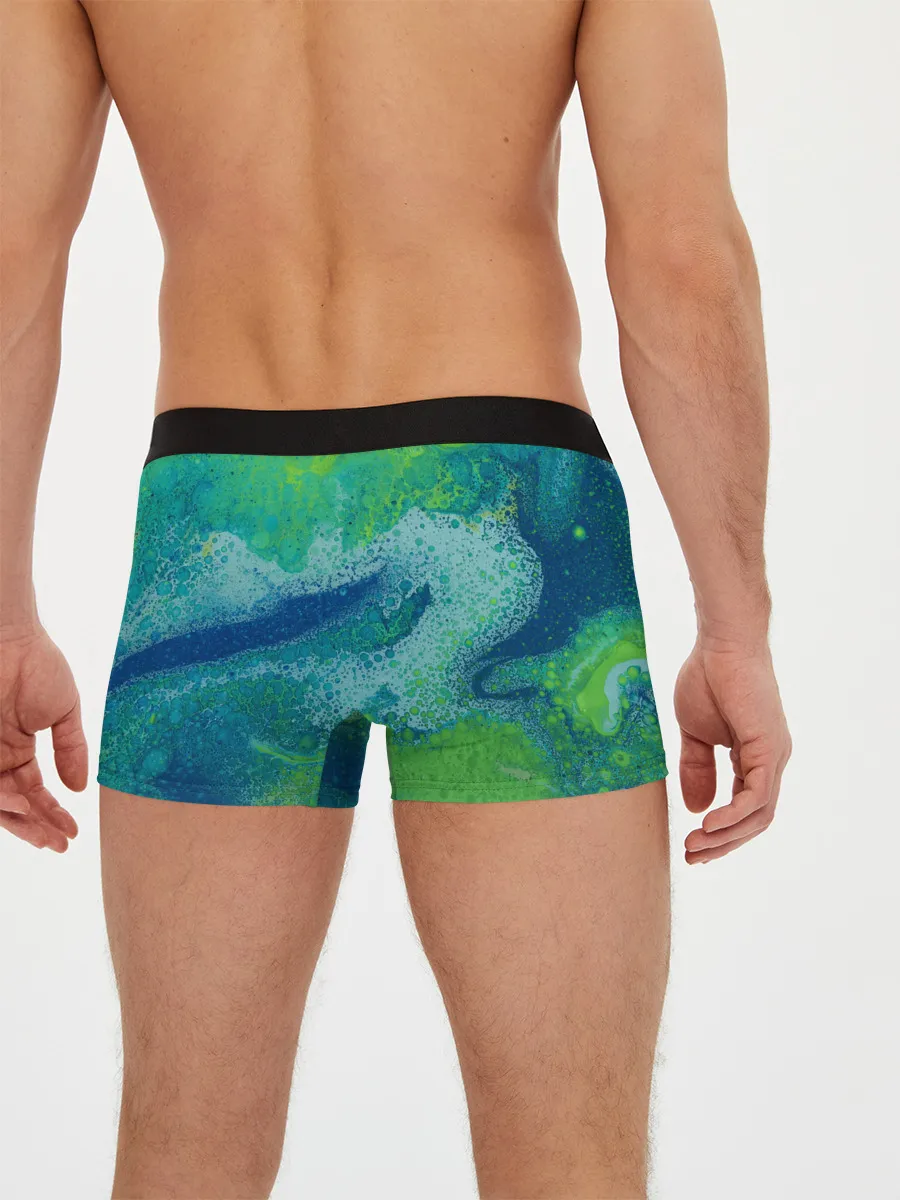 Мужские трусы боксеры / Художественная Тина