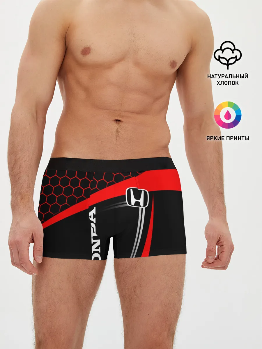 Мужские трусы боксеры / HONDA / ХОНДА / SPORT