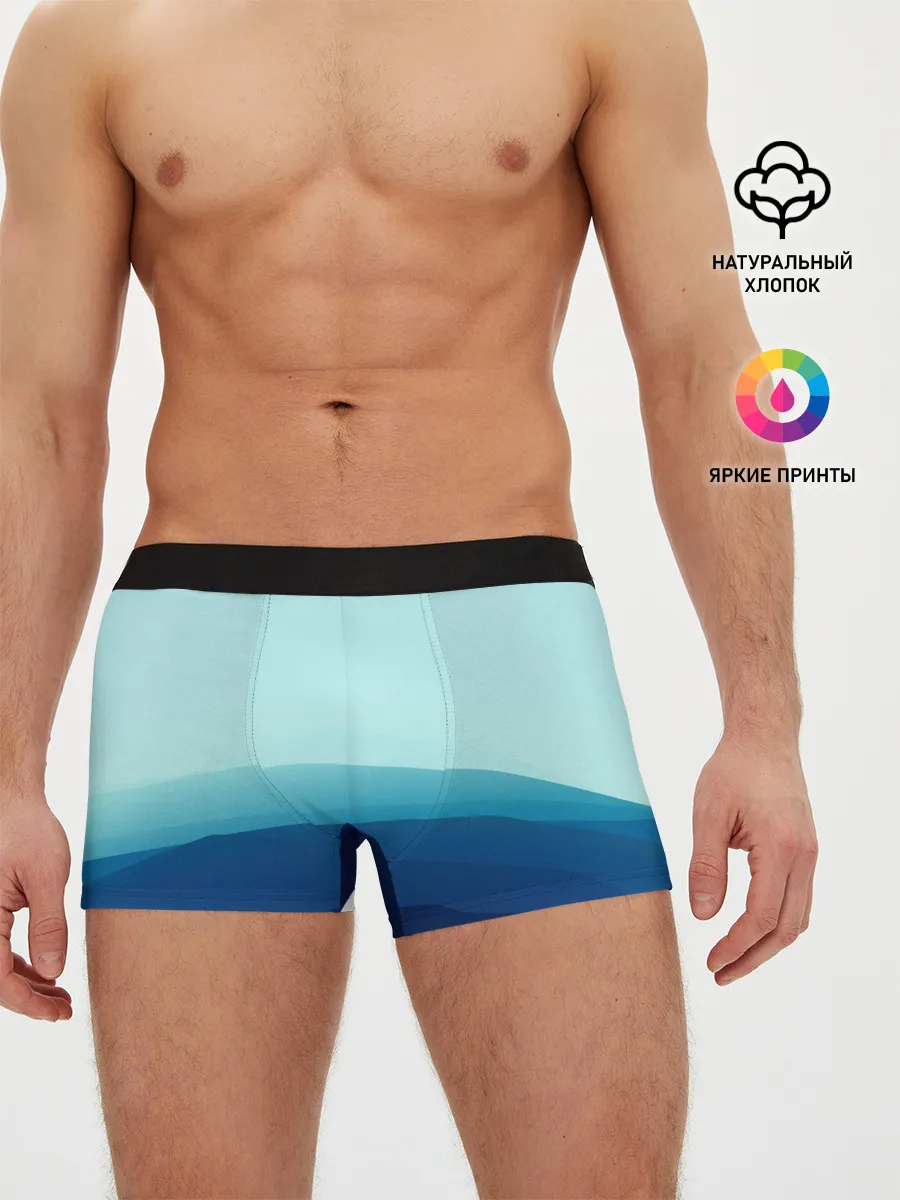 Мужские трусы боксеры / Море