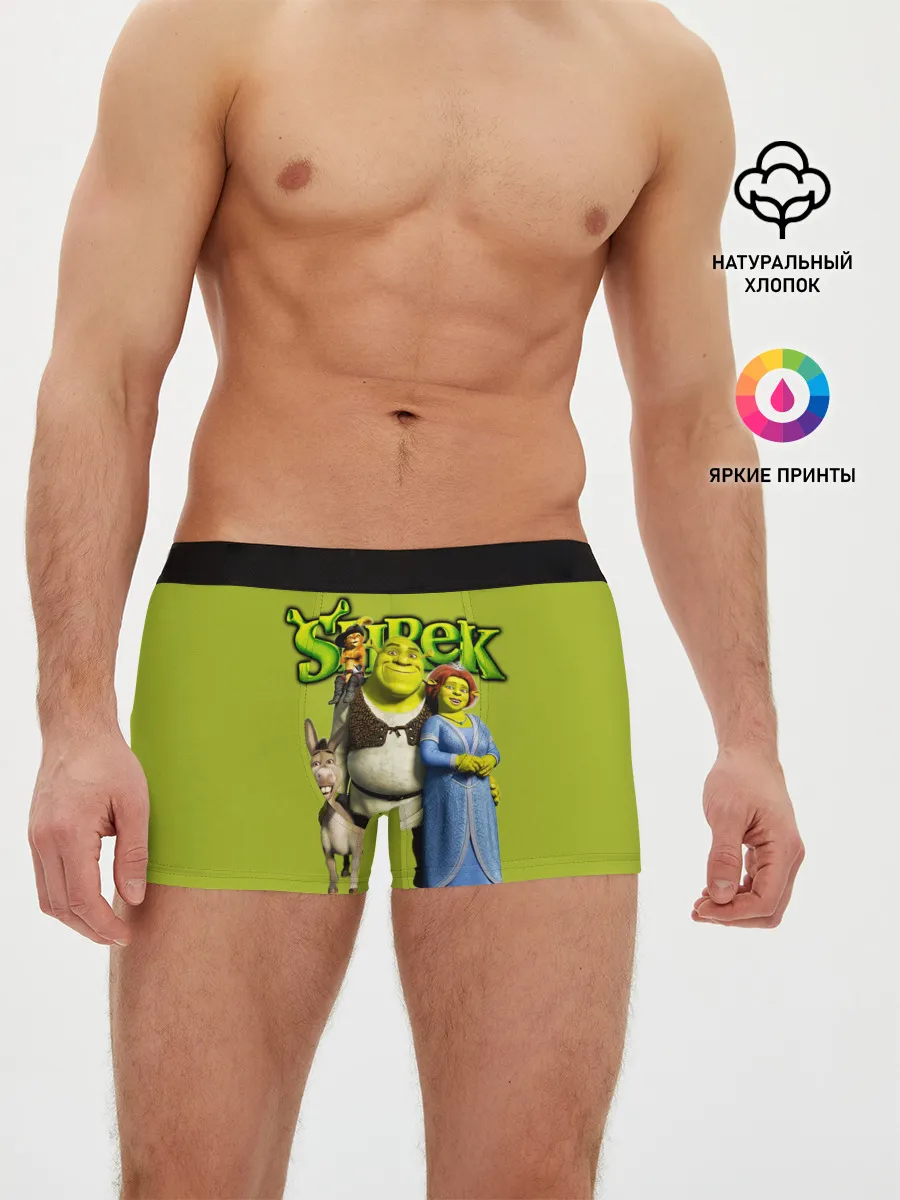 Мужские трусы боксеры / Шрек/Shrek