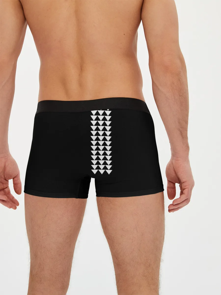 Мужские трусы боксеры / Джейсон Момоа тату узор