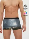 Мужские трусы боксеры / Фантастический пейзаж